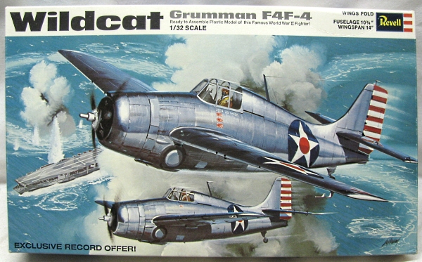 Revell 1/32 H299-250 Grumman F4F-4 Wildcat